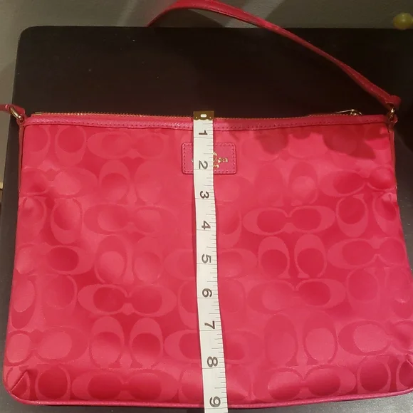 ❣️💫MARK DOWN💫❣️ Coach Hot Pink Bag - Picture 10 of 13